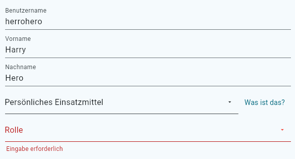 Erforderliche Rollenzuweisung